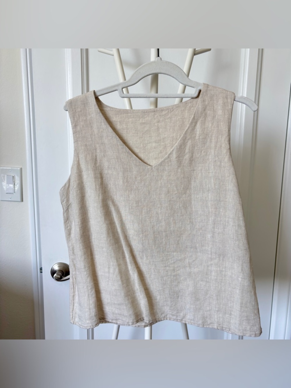 Women’s Linen Blouse Size M